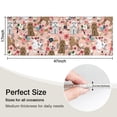 thumbnail image 5 of Poodle Dog and Flower Floral Kitchen Rug Mat,Kitchen Runner Rugs Non Skid Washable,Decorative Kitchen Floor Mats for Kitchen,Sink,Laundry,17"X47", 5 of 5