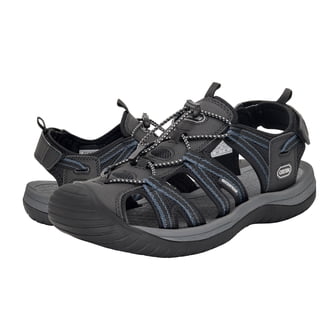Casual Hiking Sandals Men\'s Black Athletic Sports Walking Fisherman Shoes Ecetana Men main image 3