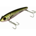 thumbnail image 1 of czcpp-Lures Leurre de Pêche en Eau Salée à Enfoncement Lent Mullet - Excellent pour Truite Mouchetée, Poisson Rouge, Rayures et Plus, 3 1/2 Pouce, 5/8 Once, 1 of 4