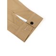 thumbnail image 5 of Men's Retro Shirt Vintage Style Stand Collar Long Sleeve Shirts Fashion Native Pattern Button Blouse Hawaiian Beach Top Khaki A XXL, 5 of 6