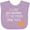 Lavender, variant on Inktastic I Love My Daddy to the Moon and Back Boys or Girls Baby Bib