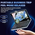thumbnail image 5 of 7-inch HD mini Touchscreen Laptop, Celeron J4105, 12GB RAM, 512GB SSD, Win 11 Pro, All-Metal Design – Portable Computer for Business & Students, WiFi, USB 3.0, Mini HDMI, TF Card, 5 of 10