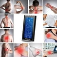 thumbnail image 6 of INSMART 3-in-1 TENS Unit Rechargeable Muscle Stimulator EMS Dual Channel with 10 Reusable Electrode Pads 36 Modes for Back Neck Pain Muscle Therapy Pain Management Pulse Massager (Black), 6 of 9