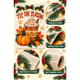 thumbnail image 6 of Purgmipth Christmas Garden Flag, Double-Sided Pumpkin Spice Holiday House Flag for Porch Yard Outdoor Decor, 28 x 40 Inch, 6 of 8