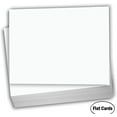 Hamilco White Cardstock STF9 Flat 4 X 6" Heavy Weight 100 lb Card