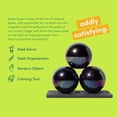 thumbnail image 4 of Bolas Magnéticas Negras, 15 Piezas De 25 Mm, Imán De Bola De Ferrita De Agarre Cómodo Multiusos, Juguetes Para Aliviar El Estrés De Apariencia Brillante Para Decoración De, 4 of 8