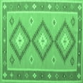 thumbnail image 1 of Ahgly Company Indoor Square Oriental Emerald Green Traditional Area Rugs, 8' Square, 1 of 4