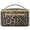 Leopard, variant on Travel Makeup Bag, Portable Cosmetic Bags Make Up Organizer for Women with Handle, Men Toiletry bag for Brushes, PU Leather, for Gift, Leopard