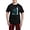With Red Plaid Pant, variant on CafePress - Eat Sleep Snowboard Men's Dark Pajamas - Men's Dark Loose Fit Cotton Pajama Set