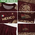 thumbnail image 5 of 2026 Mexico Soccer Jersey, Men’s V-Neck Short Sleeve Sports Fans Shirt for Game Day, Training, Travel, and Casual Wear Red Size:3XL, 5 of 11