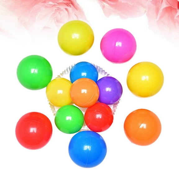 LEORX 200 Pcs Colorful Party Favour Assorted Color Safe for Kids in Ball Pit