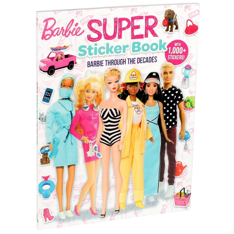 Barbie: Super Sticker Book: Through the Decades 