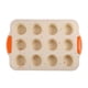 thumbnail image 2 of Small Cupcake Silicone Muffin Pan 12 Round Holes Non Stick Baking Tray, 2 of 9