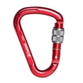 thumbnail image 2 of Mosquetón Clip para Lvero para Acampara Duradero rojo shamjiam Auto Lock Aluminio Mosquetón, 2 of 9