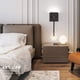 thumbnail image 3 of Lámpara de lectura de lámpara de pared LED de 6 W, luz de lectura de tubo suave con interruptor e interfaz USB, lámpara de noche con luz blanca cálida, iluminación para dormitorio, sala de estar, 3 of 5
