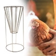 thumbnail image 1 of Cono de retención para pollos Cono de retención para aves de corral para ponedoras grandes, pollos de engorde, pollos asadores y pavos Independiente Cilindro, 1 of 8