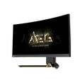 thumbnail image 2 of MSI MEG 342C QD-OLED - OLED monitor - curved - USB - 34" (34.18" viewable) - 3440 x 1440 UWQHD @ 175 Hz - 1000 cd/m�� - 100000000:1 - DisplayHDR 400 True Black - 0.03 ms - 2xHDMI, 2xDisplayPort, USB-C - black, gold, 2 of 10