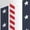 WHITE, variant on Instant Message - USA Stars and Stripes - Youth Girls Boxy T-Shirt