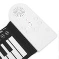 thumbnail image 4 of Clavier de piano électrique 49 touches, portable, pliable, rechargeable par USB, idéal pour les débutants, 4 of 4