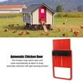 thumbnail image 3 of Automatic Chicken Coop Door Photosensitive Door Opener Plastic Light Sensitive Gate Chicken House Door Hen Coop Gate Door Auto Chicken Coop Door Chicken Coop Automatic Door, 3 of 7
