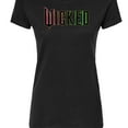 thumbnail image 3 of Wicked - Theatrical Rainbow Logo - Juniors Fitted Graphic T-Shirt, 3 of 5