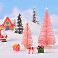 thumbnail image 3 of Mini Artificial Snowy Xmas Tree Pine Model Terrariums Micro Landscape Decoration, 3 of 8