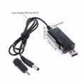 thumbnail image 2 of USB Boost 3.5x1.35mm DC 5V a 9V 12V Step Up Cable convertidor de voltaje + conector, 2 of 9