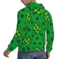 thumbnail image 6 of Goofa St Patrick's Day5 for Men's Hooded Sweatshirt - Lightweight Pullover Hoodie with Kangaroo Pocket, Perfect for Everyday Wear-Medium, 6 of 7