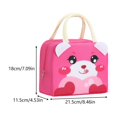 thumbnail image 3 of Boovnll Lunch Box for Women Portable Lunch Cooler Bag Lunch Box with Handle for Daily Travel Office Car Picnic Camping Outdoor Lunch Bag, 3 of 7