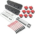 thumbnail image 4 of NEWZQ 4Pcs Engine Valve Cover with Mounting Hardware for Chevy GM LS1 LS2 LS3 LS6 LS7, 4 of 12