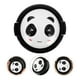 thumbnail image 3 of tapas universales para lentes de cámara con diseño de panda, con centro redondo, protector de lente de cámara de 58 mm, 3 of 8