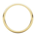 thumbnail image 2 of 14k Yellow Gold 2.5mm Polished Light Comfort Fit Band Ring - 2.1 Grams - Size 7, 2 of 2