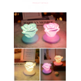 thumbnail image 4 of USB Charging Rose Flower Night Light 3-Speed Touch Romantic Table Lamp Led Silicone Atmosphere Light Gift for Children and Friends, Pink, 4 of 7