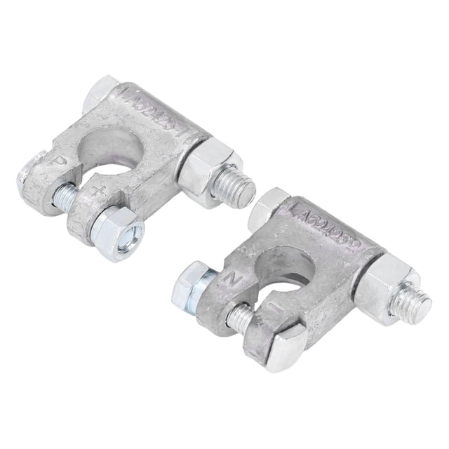 Battery Terminals, 2pcs High Sttrength Highly Conductive Universal Top Post Battery Terminal Wear Resistant For Car For RV For Truck