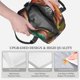 thumbnail image 3 of Disketp Colorful Leaf Chihuahua Lonchera Térmica para Mujer y Hombre, Bolsa de Almuerzo Reutilizable e Impermeable para Trabajo, Viajes y Picnic, 3 of 7