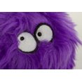 thumbnail image 3 of goDog Furballz with Chew Guard Technology Durable Plush Squeaker Dog Toy, Purple, Small, 3 of 9