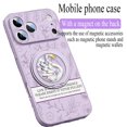 thumbnail image 2 of For iPhone 17 Pro Max Case with Wriststrap,360°Rotating Stand,Anti-drop,Shockproof Protective Magnetic Slim Phone Cover, 2 of 6