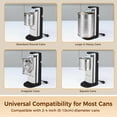 thumbnail image 4 of Davivy Electric Can Opener - Stainless Steel Tall Automatic Can Opener with Knife Sharpener and Bottle Opener, Efficient and Safe for Home Use, Saves Time, 4 of 8