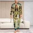thumbnail image 6 of Pirates of The Caribbean Women Men Pajamas Zipper Onesie Jumpsuit Hooded One Piece Sleepwear, 6 of 8