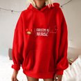 thumbnail image 4 of Sudaderas Con Capucha de Navidad Para Mujer, Suéter Informal Con Bolsillo de Manga Larga Estampado A La Moda, Blusa Odeerbi  ODB203137, 4 of 6