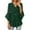 A-Green295, variant on Womens T-Shirts Glitter V Neck Three Quarter Flare Sleeve Tshirts Flowy Spring Summer Loose Lightweight Lady Tee