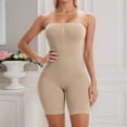 thumbnail image 2 of Full Shapewear Bodysuit With Removable Straps And Push Up Support Seamless For Casual Home Wear In All Seasons, 2 of 8