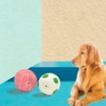 thumbnail image 6 of 4 Pcs Toy Ball Small Dog Toys Interactive Squeaky Balls Puppy Puzzle Toys Latex Dog Balls Dog Squeaky Toys, 6 of 6