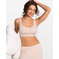 thumbnail image 4 of Women's Natrelax No Underwire Bralette No Padding Comfort Sleep Bra Ribbed Wireless Pullover, 4 of 7