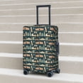 thumbnail image 2 of Lsque UAE Travel1 1 Printed Luggage Cover, Travel Luggage Protector,Scratch and Dirt Resistant, Fits 18-32 Inch Luggage - X-Large, 2 of 9