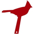 thumbnail image 5 of ETHZZLE Decorative Stake Bird Shape Mailbox Ornament Red Acrylic 1Set 9.8*8.9*0.4in, 5 of 8