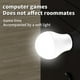 thumbnail image 3 of Cateissary Luz USB lectura LED atmósfera noche bombilla dormitorio portátil viaje portátil Interior fiesta iluminación banco de energía Teléfono y Comunicación Luz blanca, 3 of 6