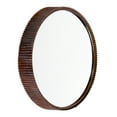 thumbnail image 4 of Aspire Home Accents 4868 Harrison Rustic Metal Wall Mirror - Brown, 4 of 5