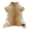 thumbnail image 4 of Honey Calf hide Rug, 3x2 ft, Genuine Leather, Natural Cowhide for Modern & Rustic Decor, 4 of 7
