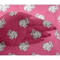 thumbnail image 4 of oneOone Viscose Chiffon Fabric Rabbit Block Printed Craft Fabric BTY 42 Inch Wide, 4 of 4